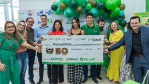 Acip finaliza campanha Natal dos Sonhos com a entrega do prêmio de 50 mil reais