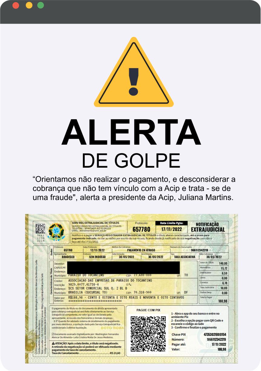 ACIP alerta: Cuidado com as associações “fantasmas”